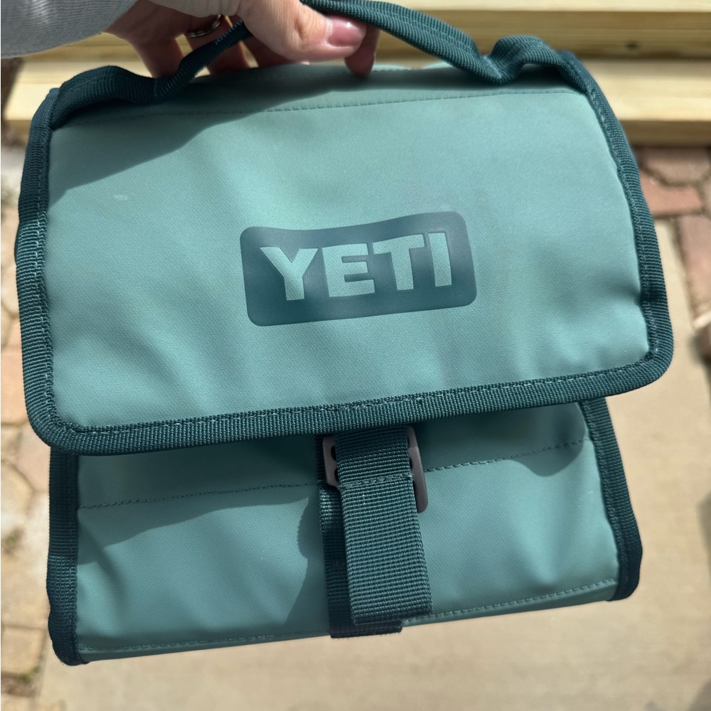 YETI teal lunch bag